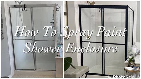 refinish metal shower enclosure|diy aluminum shower enclosure.